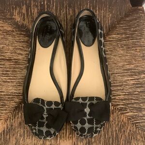 Kate Spade Flats with bow